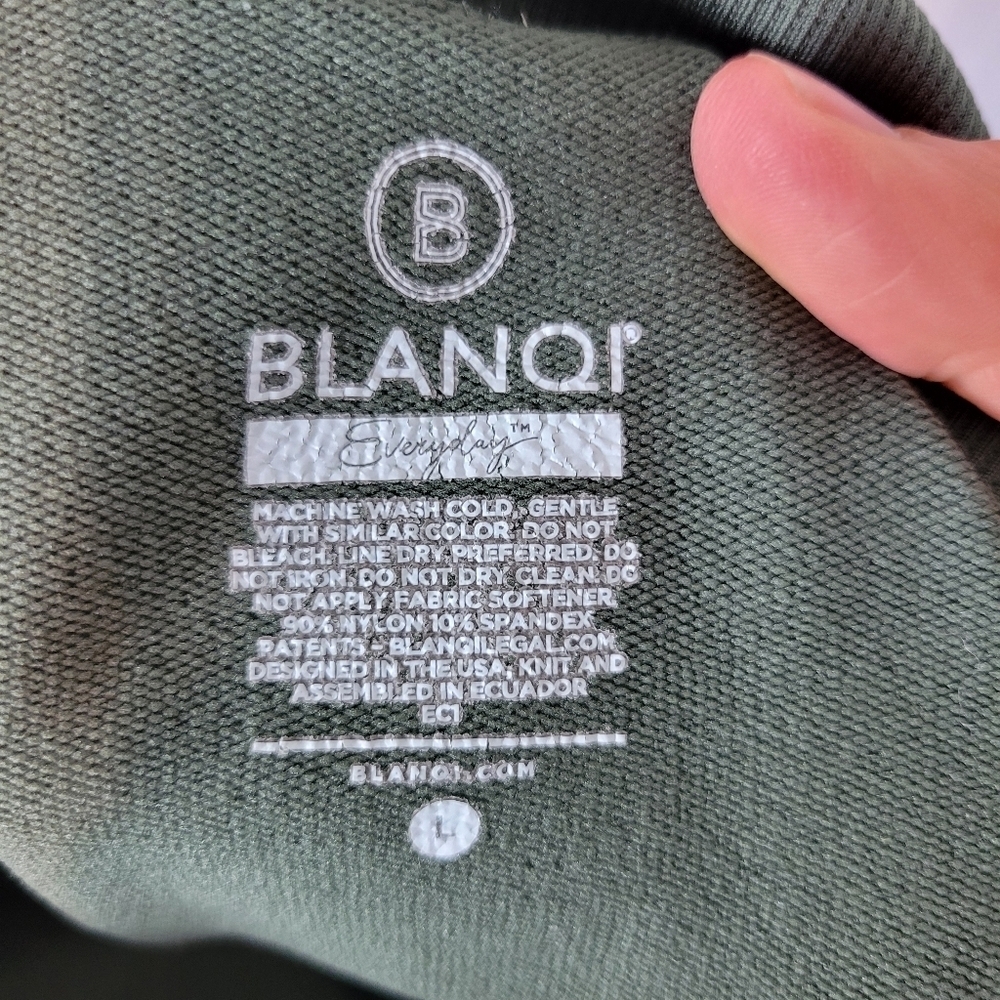 BLANQI Olive Green Maternity Leggings - Picture 9 of 11